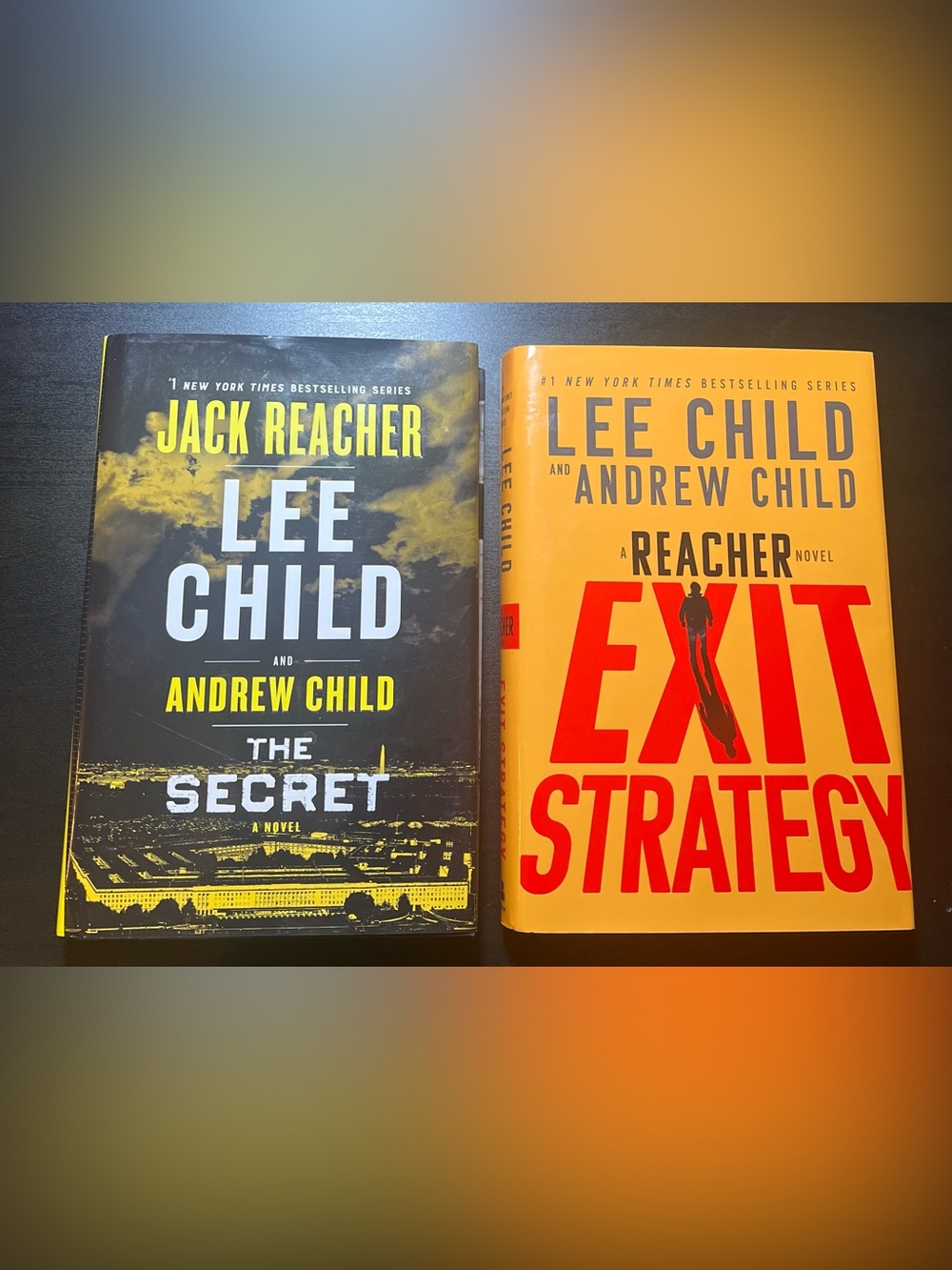 Jack Reacher Hardcover Bundle: The Secret&Exit Strategy (1st Edition)